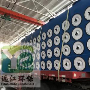 江蘇鹽城衝砂房（fáng）旋風+濾筒除塵